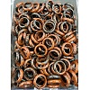 Natural Mahogany Obsidian Finger Rings WG8089A-07-1