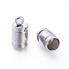 Tarnish Resistant 304 Stainless Steel Cord Ends STAS-E020-4-1