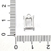 304 Stainless Steel Rhinestone Claw Settings STAS-U042-03A-P-3
