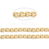 Alloy Textured Curb Chains LCHA-I002-02G-4