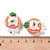 Cartoon White Cat Resin Decoden Cabochons CRES-R203-01I-3