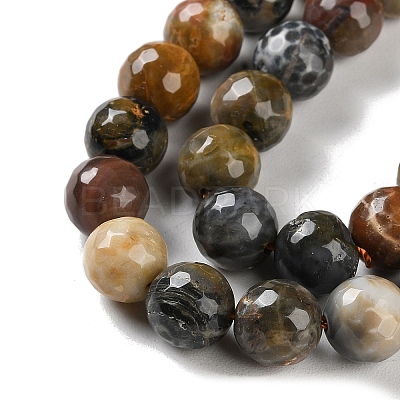 Natural Agate Beads Strands G-M437-B01-01A-1