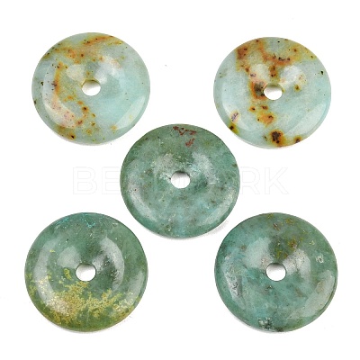 Natural African Turquoise(Jasper) Pendants G-B196-01B-03-1