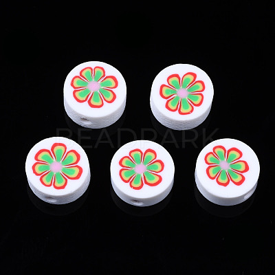Handmade Polymer Clay Beads CLAY-N008-039N-1