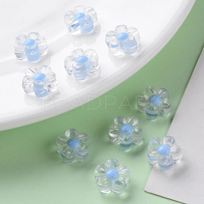 Transparent Acrylic Beads TACR-S152-06A-SS2113-1