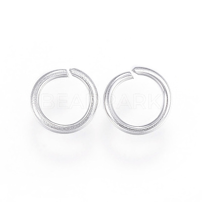Tarnish Resistant 304 Stainless Steel Open Jump Rings A-STAS-F110-07P-1