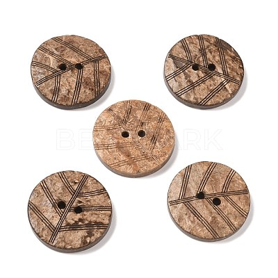 2-Hole Coconut Buttons BUTT-D056-03-1