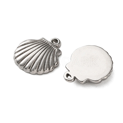 304 Stainless Steel Pendants STAS-A124-18B-P-1