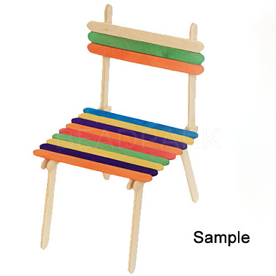 Birch Wooden Craft Ice Cream Sticks DIY-R042-B01-1