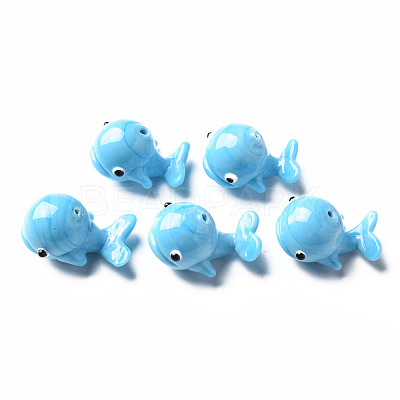 Handmade Lampwork Beads LAMP-T011-05-1