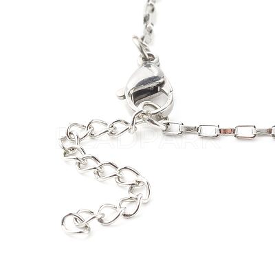 Tarnish Resistant 304 Stainless Steel Box Chain and Bracelet Making AJEW-JB01063-1