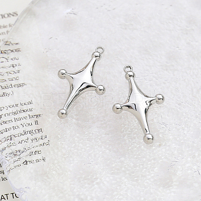 Alloy Pendants INS-PW0001-09B-P-1