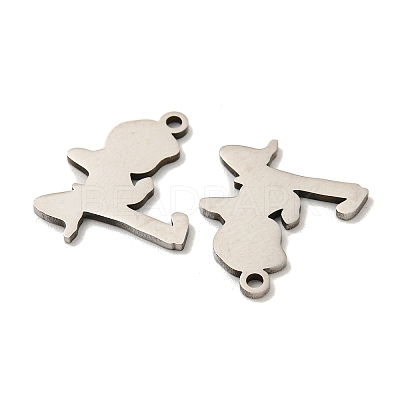 Non-Tarnish 316 Surgical Stainless Steel Pendants STAS-G325-09P-1
