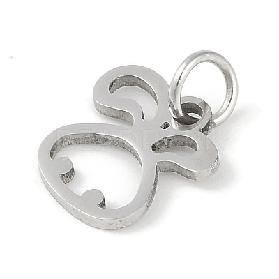 Non-Tarnish 304 Stainless Steel Pendants STAS-L279-001P-04-1