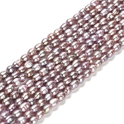 Natural Cultured Freshwater Pearl Beads Strands PEAR-E016-148-1