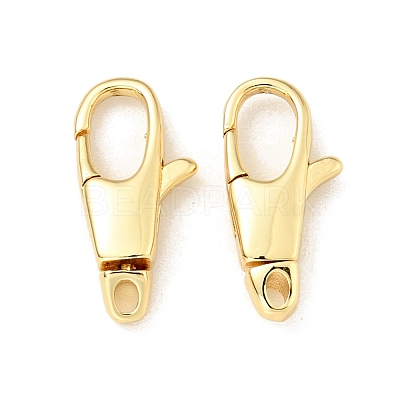 Brass Swivel Lobster Claw Clasps KK-G416-48G-1