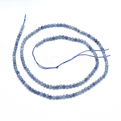 Natural Iolite/Cordierite/Dichroite Beads Strands G-G823-15-2.5mm-1
