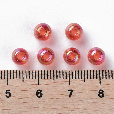 Transparent Acrylic Beads X-MACR-S370-B6mm-712-1