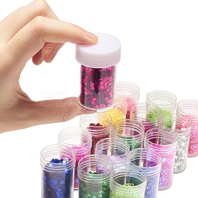 Plastic Paillette Beads MRMJ-PH0001-14-1