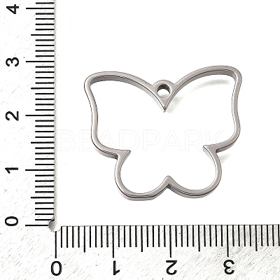 304 Stainless Steel Hollow Pendants STAS-D381-02D-P-1