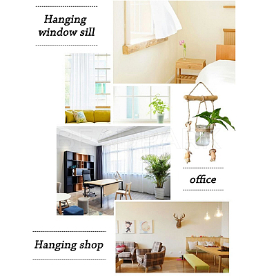 2Pcs 2 Style  Wall Hanging Decorate HJEW-PH0001-12-1