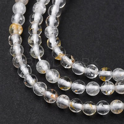 Natural White Topaz Beads Strands LS-G-RM2025-B04-3mm-1