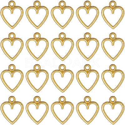 100Pcs Tibetan Style Alloy Charms FIND-SC0012-39G-1