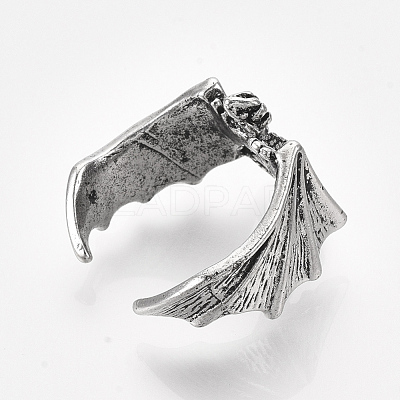 Alloy Cuff Finger Rings X-RJEW-T008-03-1