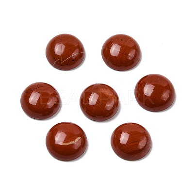 Natural Red Jasper Cabochons X-G-H1596-FR-10mm-15-1