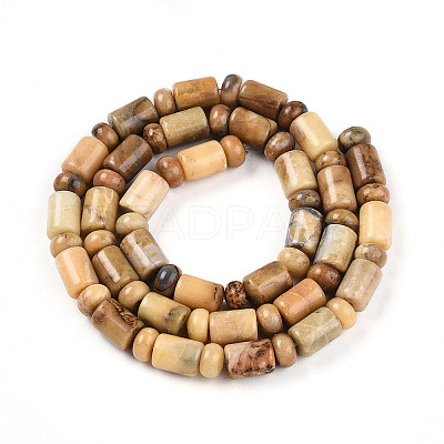 Natural Yellow Opal Beads Strands G-N346-03A-08-1