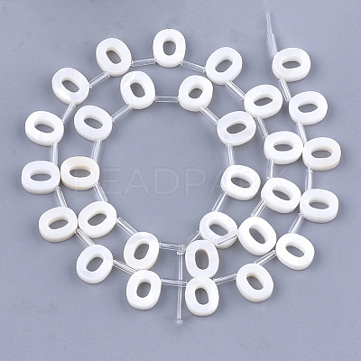 Natural Freshwater Shell Beads SHEL-T012-59O-1