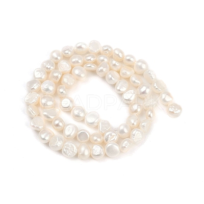 Natural Cultured Freshwater Pearl Beads Strands PEAR-P064-19D-04A-1