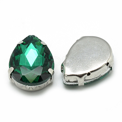 Sew on Rhinestone RGLA-T035-10x14mm-16-1