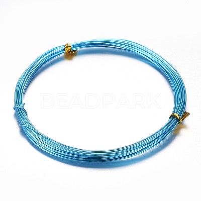 Round Aluminum Craft Wire AW-D009-1mm-10m-16-1