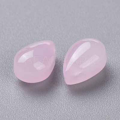 Imitation Jade Glass Beads X-GGLA-M004-05C-02-1
