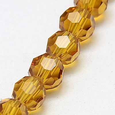 Glass Beads Strands EGLA-J042-6mm-04-1