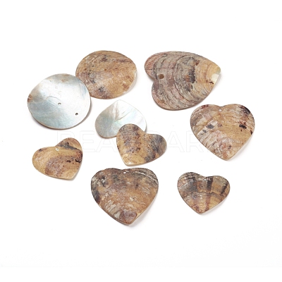 Natural Akoya Shell Pendants BSHE-I011-06-1