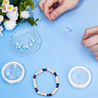 Flat Elastic Spandex Thread OCOR-WH0108-21B-1