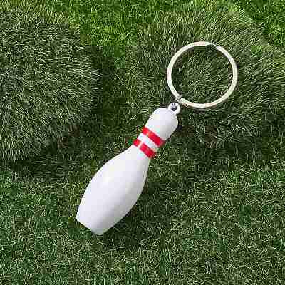 ABS Plastic Sports Ball Theme Pendants Keychains KEYC-JKC00659-04-1