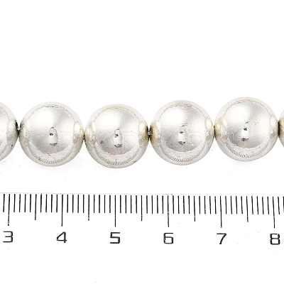 Synthetic Magnetic Hematite Beads Strands G-M095-B01-01P-1