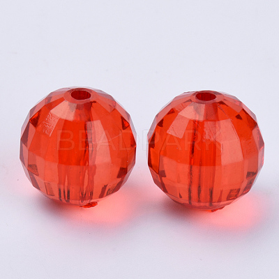 Transparent Acrylic Beads TACR-Q254-22mm-V12-1