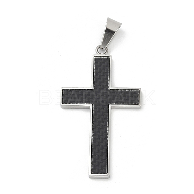 304 Stainless Steel Pendants STAS-K151-07P-01-1