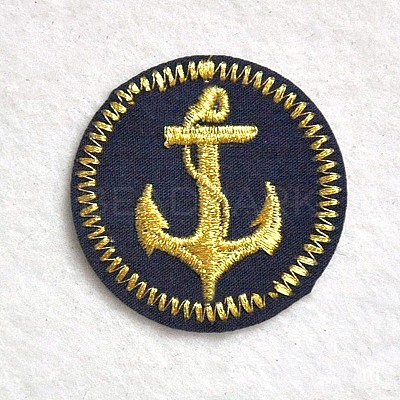 Computerized Embroidery Cloth Iron on/Sew on Patches DIY-O003-18-1