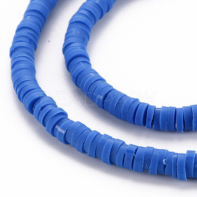 Handmade Polymer Clay Bead Strands CLAY-T002-4mm-67-1