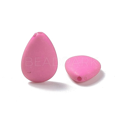 Opaque Acrylic Beads OACR-H019-21-1