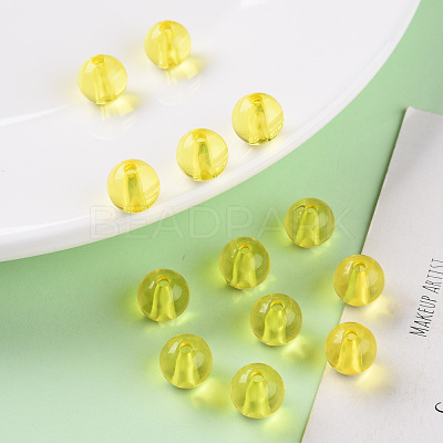 Transparent Acrylic Beads MACR-S370-A10mm-717-1