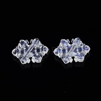 Transparent Acrylic Beads TACR-FH0001-14-1