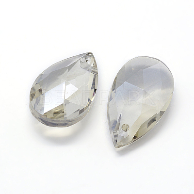 Faceted Glass Pendants X-GLAA-F069-L-A15-1