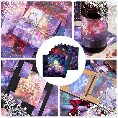 24 Sheets 12 Styles Scrapbook Paper Pads DIY-WH0304-989G-1