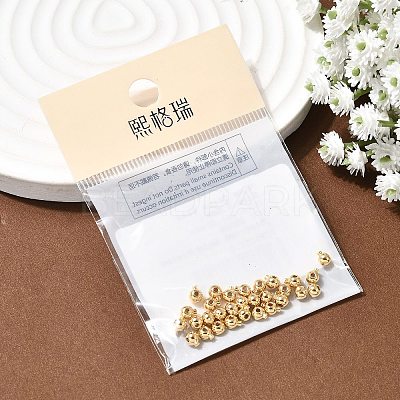 SHEGRACE Brass Crimp Beads XGR0054G-85G-1